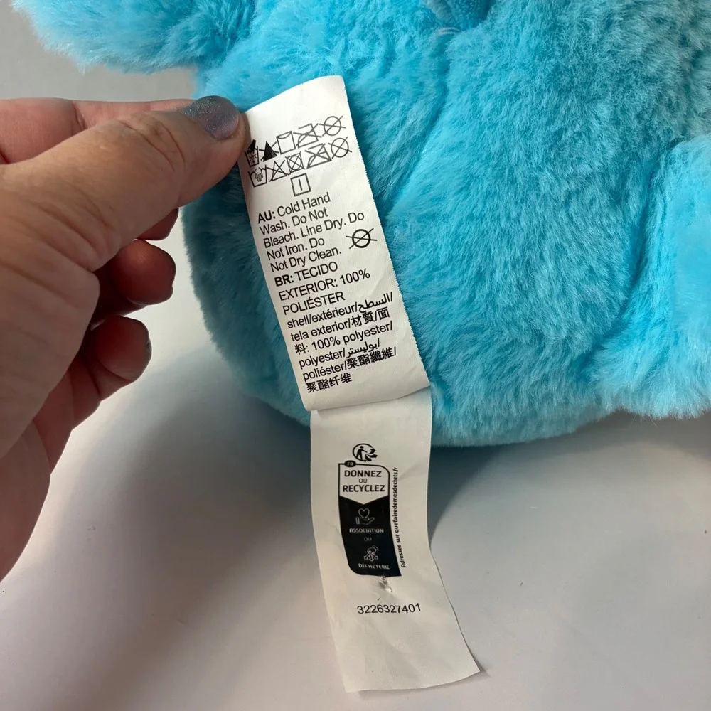 Lovely Chicken Fat Dundun Dungon Miniso Blue Plush Toy Dragon Stuffed Animal Kid